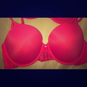 NEW PUSH UP Bra 38D Red SOFT. Vasserette